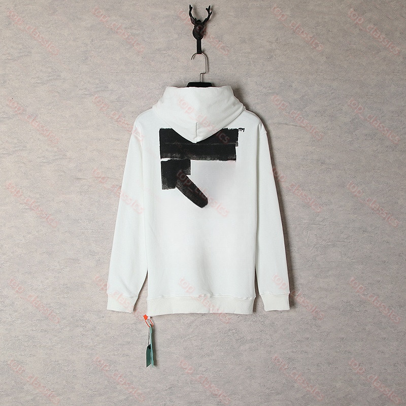 Off White Hoodies Mens Designer Hoodie Offes White Sweater Women Design Monet Style Sweater Top Graffiti High Street Trendy Brand Autumn Mens Womens
