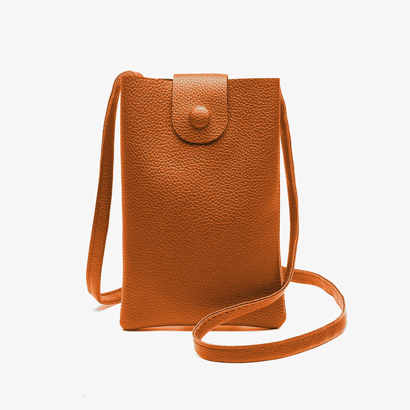 2026 New Trendy Korean Single-Shoulder Crossbody Women's Bag, Small With Vintage Texture, Versatile And Simple, Forest Style Bucket Phone Bag D