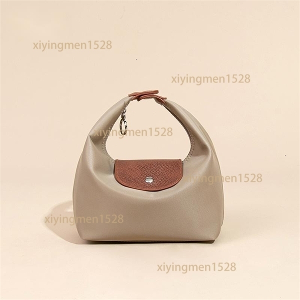 Designer Longchambag Bag Waterproof Nylon Lunch Box Dumpling Bag For Women Commuter Handbag Lightweight Leather Trim Casual Versatile Handle Shoulde