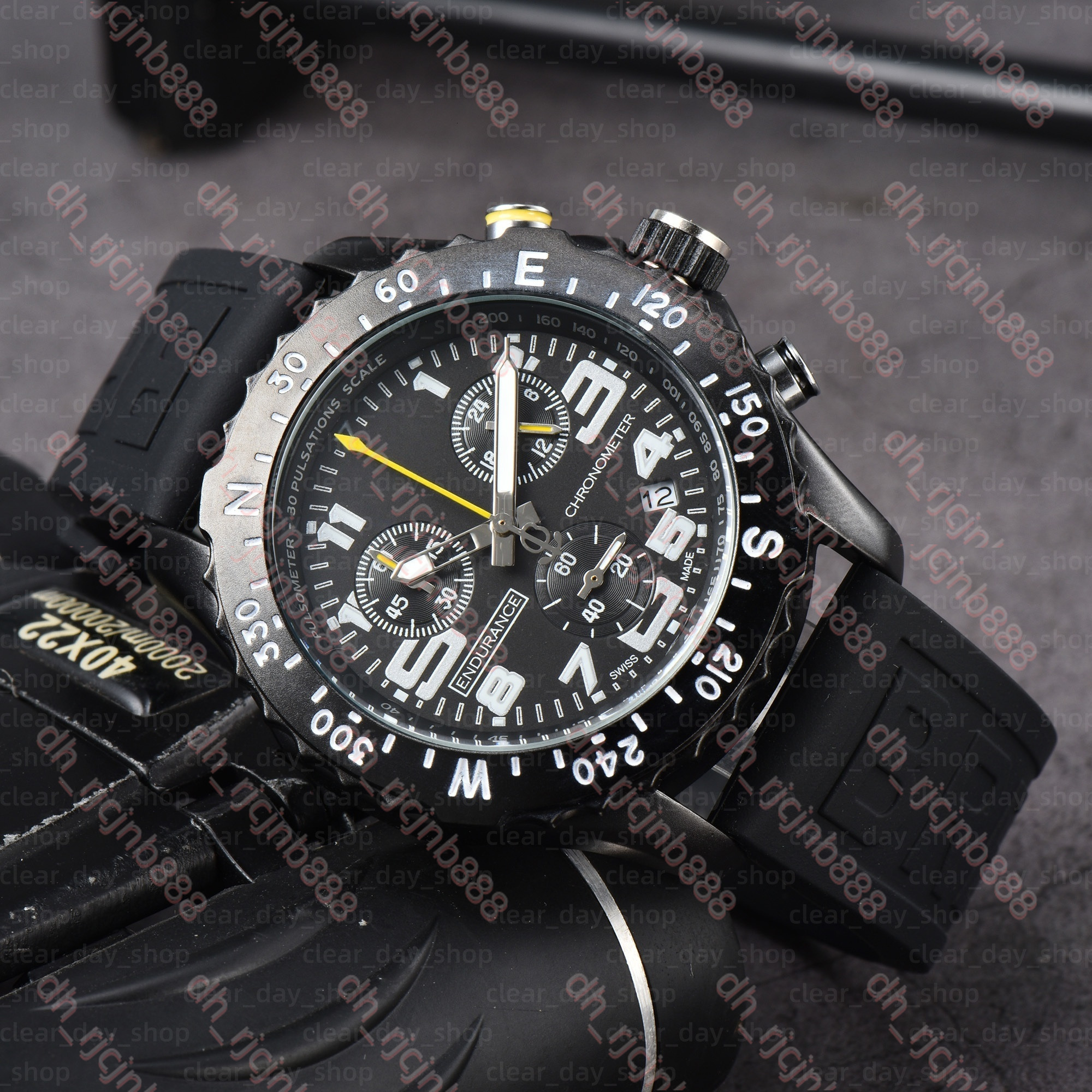 AAA Mens Br Watch Designer Luxury Watch Breillywatch Pilot Chronograph High Quality Automatic/Quartz Movement Stainless Steel Dial Watch Men Women G