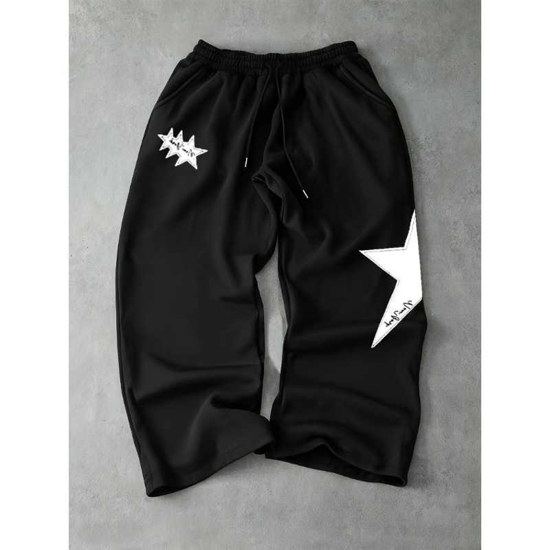 color drawstring casual sports Solid pants for men in spring and autumn versatile for outdoor and home use D260916