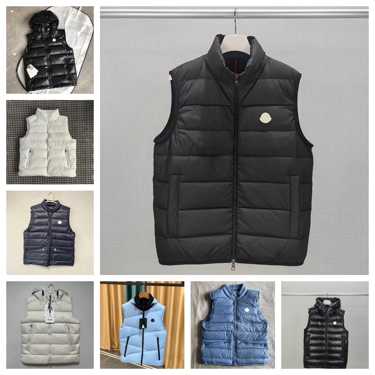 Designer style men s high quality vest and down jacket trendy fashionable casual and comfortable men s vest jacket multi style winter men's war