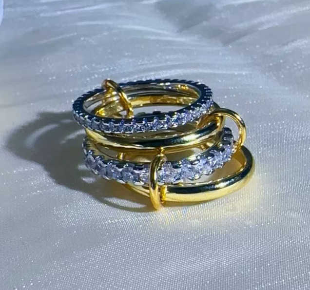 Band Plain Ring Band Rings wedding Kilcollin Spinelli Halley Emerald Gold Rings Custom Silver Sapphire Ring New In Fine Jewelry Yellow S2609163JP0