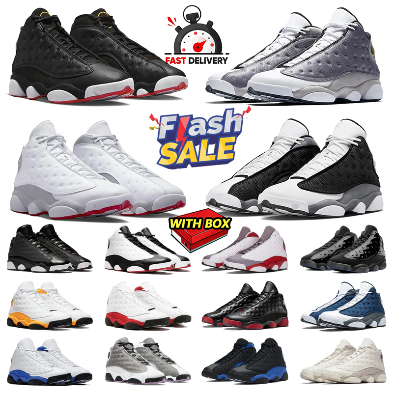 Free Shipping With Box Designer Men Basketball Shoes 13s Flint He Got Game DMP Playoff 13 Sneaker Trainer Outdoor Sports size 40-47