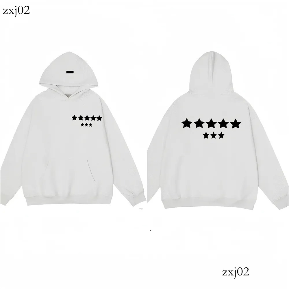Essential Hoodie Men Designer Long Sleeve Round Neck Letter Printed Cotton Overcoat Sweatshirt Streetwear Trendy High Street Style Esentialss Tracks