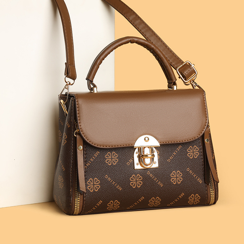 This Year's New Women's Crossbody Mom Bag, For Middle-Aged Ladies, Light Luxury, Niche Style, Practical And High-End Handbag TB BHULAMTE