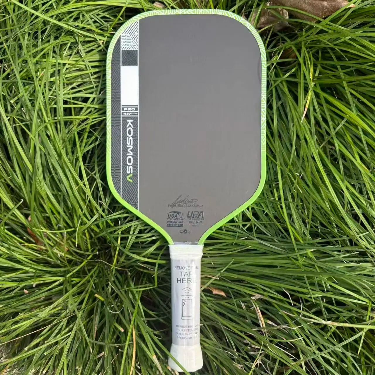 FEDEHICO STAKSRUD KOSMOS PRO V 16MM Pickleball Paddles T700 Carbon Fiber Increased Power Feel Fully Encased Sweet Spot J260916