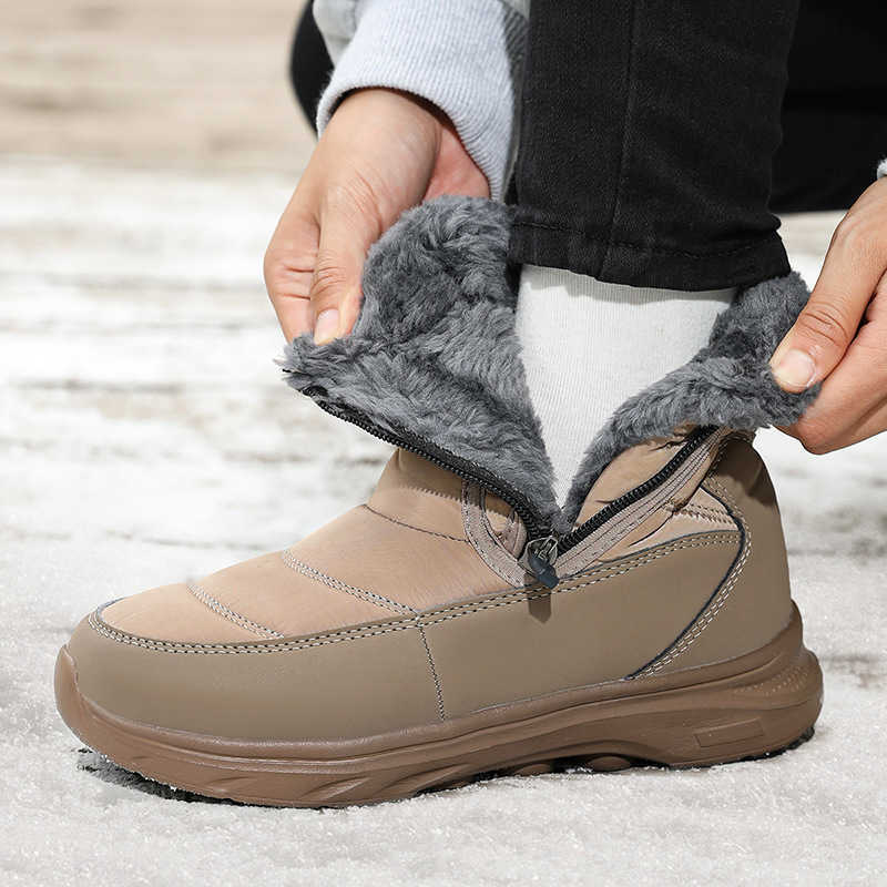 Shoes Winter Men 2026 New Winter Woman Casual Shoes Soft Snow Boots Outdoor Shoes for Man D260916
