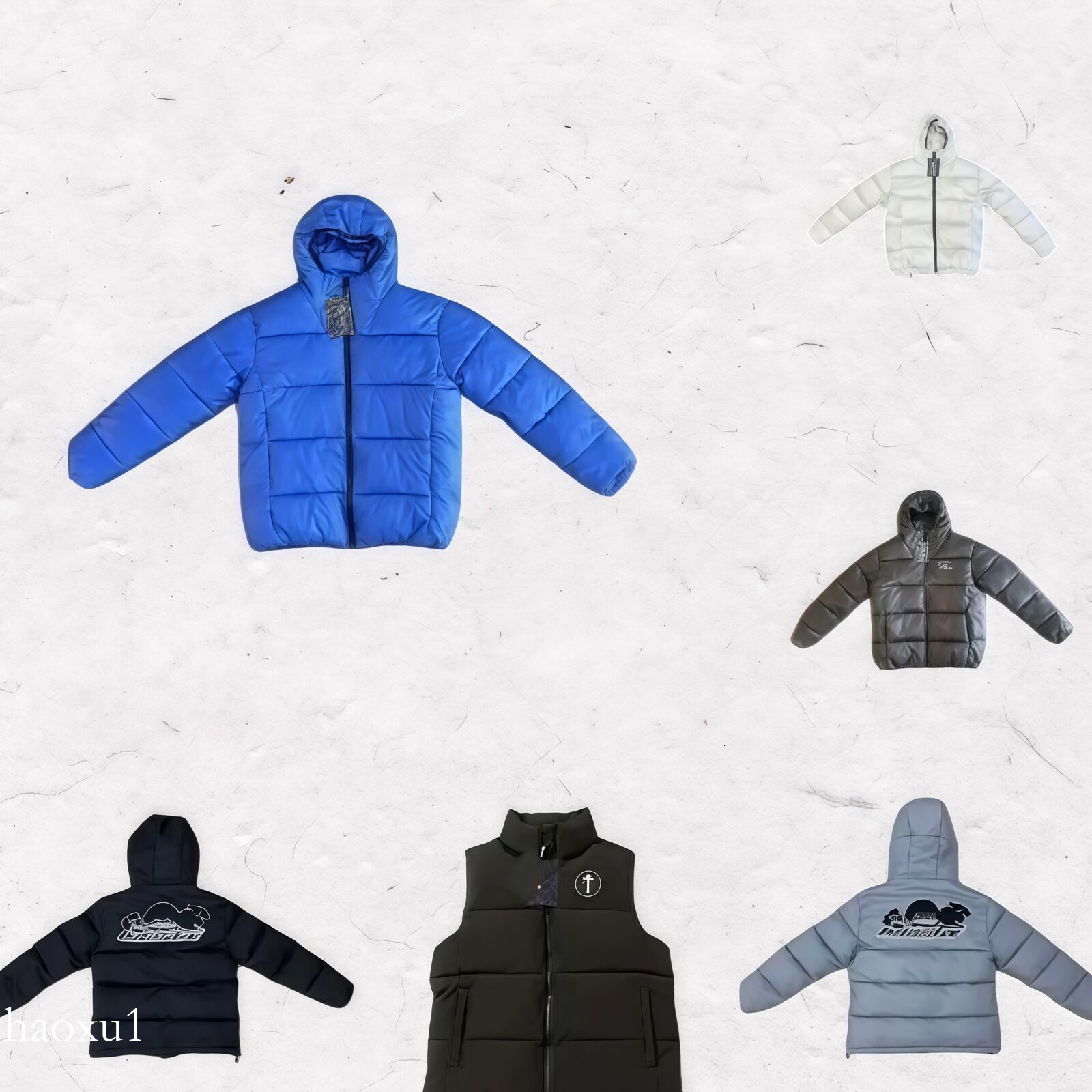 Trapstarp Puffer Jacket Men Designer Down Doudoune Jacket Puffer Woman Jacket Warm Embroidered Outdoor Waterproof Clothing Coat