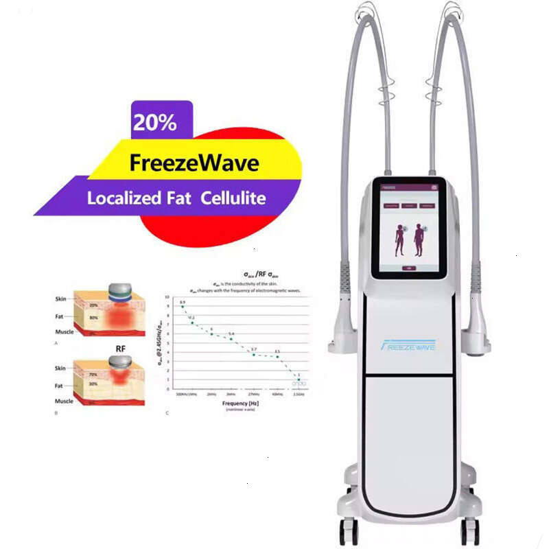 Professional 2 In 1 Coolwave Freezewave Body Slimming Device For Weight Loss And Skin Tightening On Body And Face