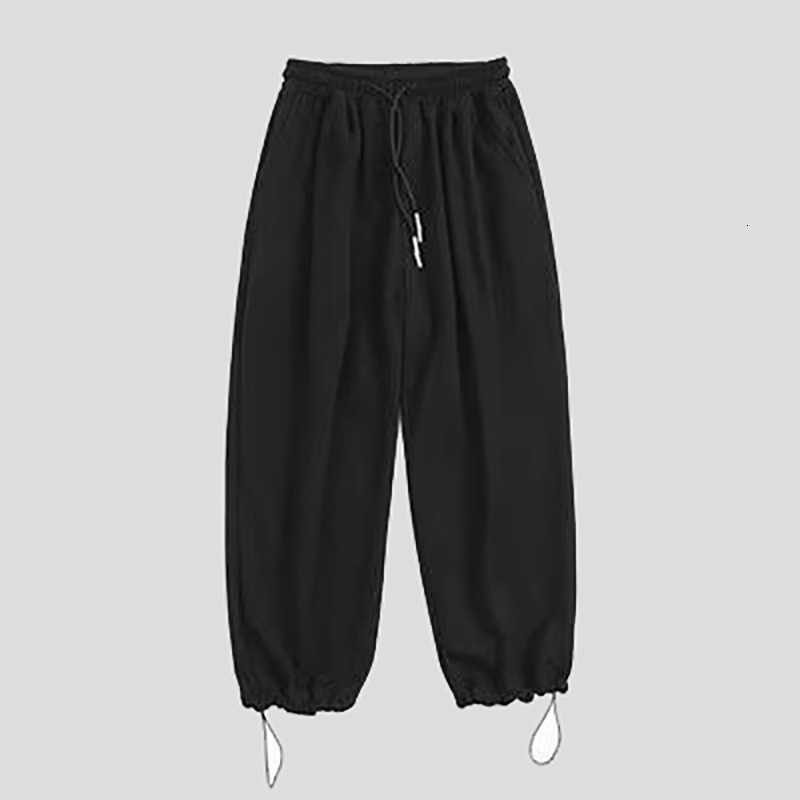 Straight Sweatpant Men Spring Summer Trouser Solid Jogger Loose Tracksuit Jogging Pants Clothing Plus Big Size 4XL 5XL Z1A1 D260916