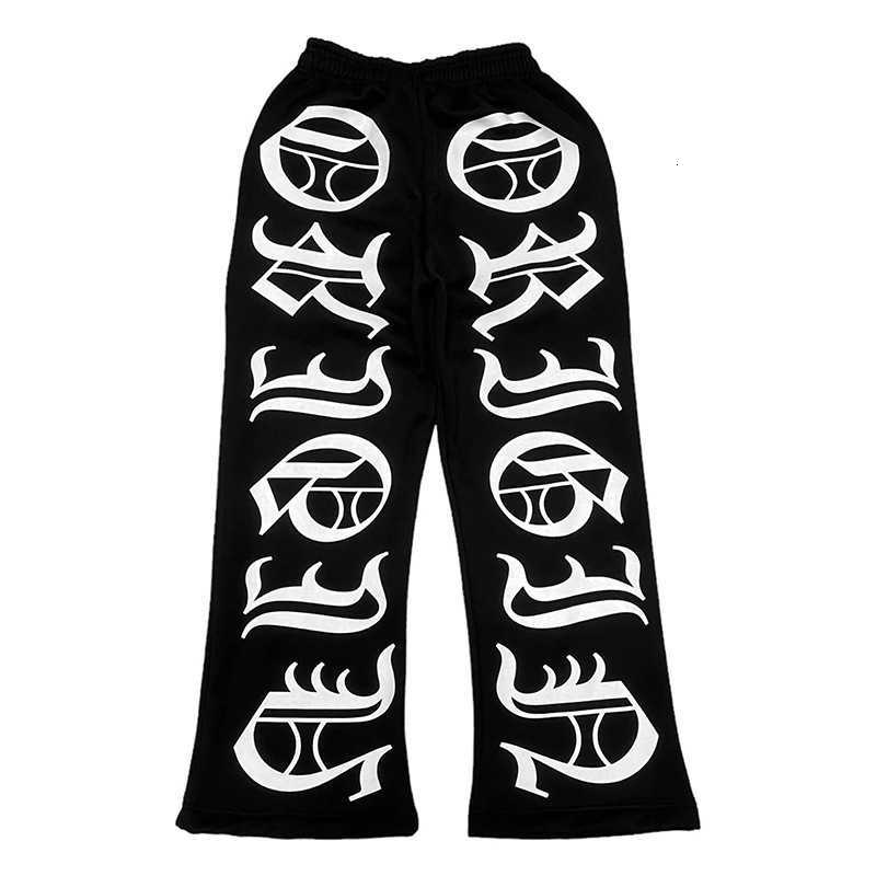 2000s Punk Hip Hop Street Cool Style Personalized Men Street Fashion Casual Trousers 90s Retro Women Joggers Sweatpants D260916