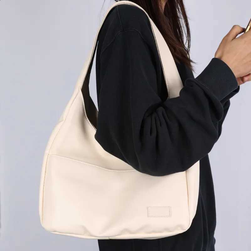 Designer Large Soft Faux Leather Hobo Shoder Tote Bag Wide Strap Big Capacity Wen Casual Daily Work Shopping Cmute Handbag Purse J260916