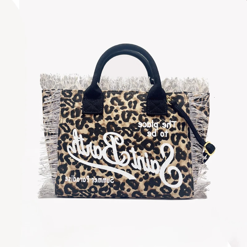 Ladies Handbag High Quality Canvas Bag Small Comfortable Fashion Large Capacity Casual Travel Handmade Tassel Handl Bug 2415