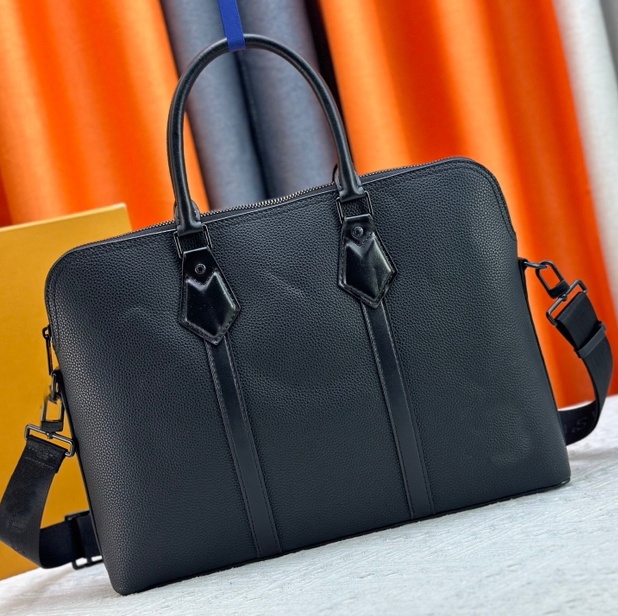 5A Designer handbag mens briefcase 59159 leather Casual style Classic colors handle bags for women Shopping bag High capacity 38cm tote bag With dus