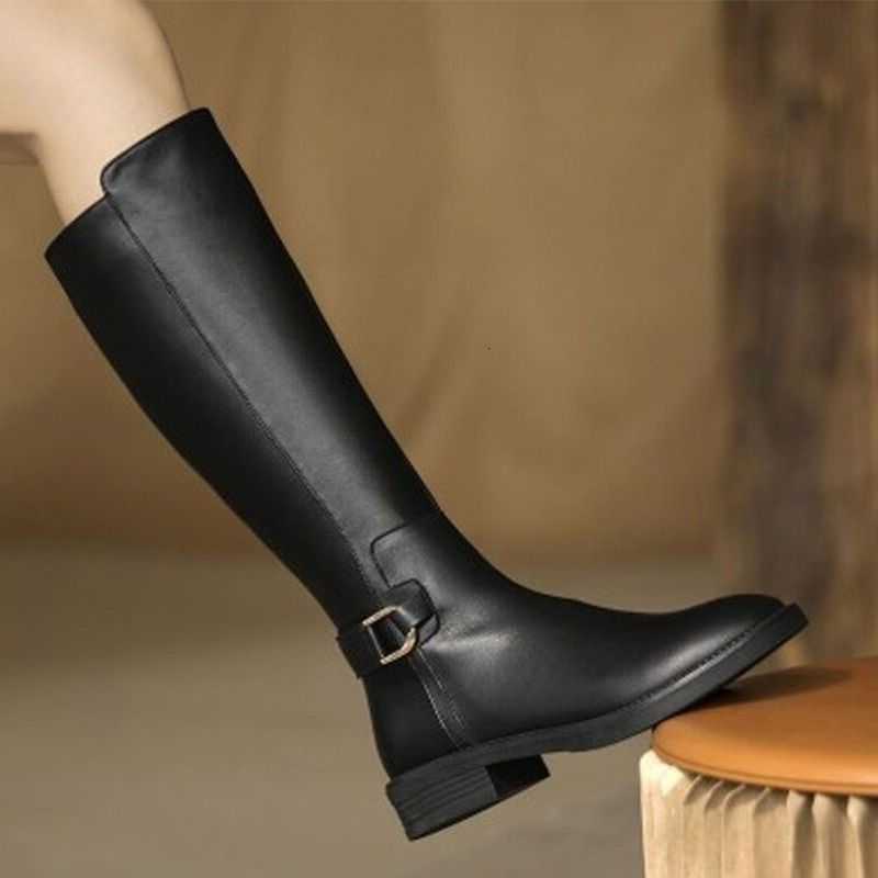 Boots Knee 2026 Women New shoes fashionable versatile Outdoor Ladies Footwear Comfortable Casual Long Boots D260916