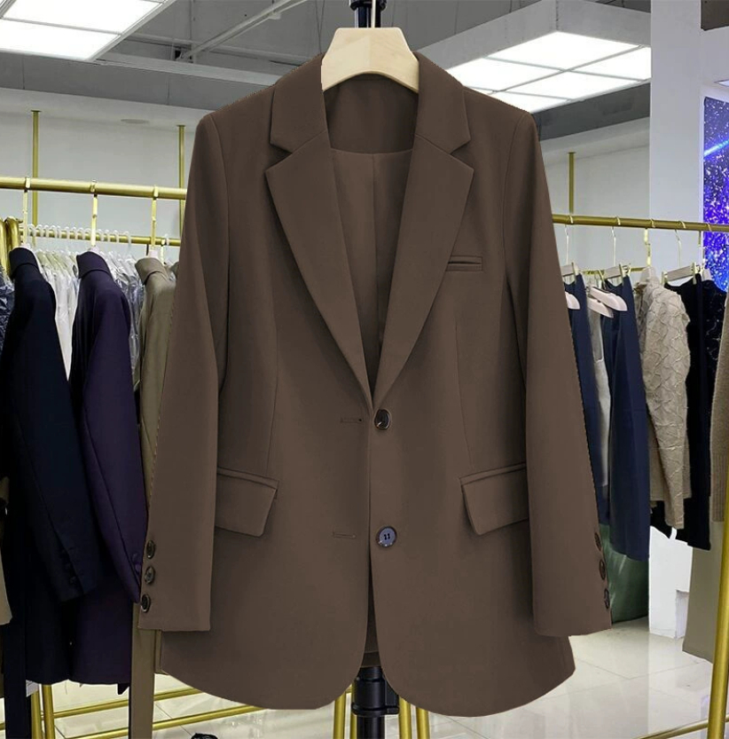 Adele378 Nouveau costume professionnel haut de gamme pour femme, élégant et stylé, jeune et beau.