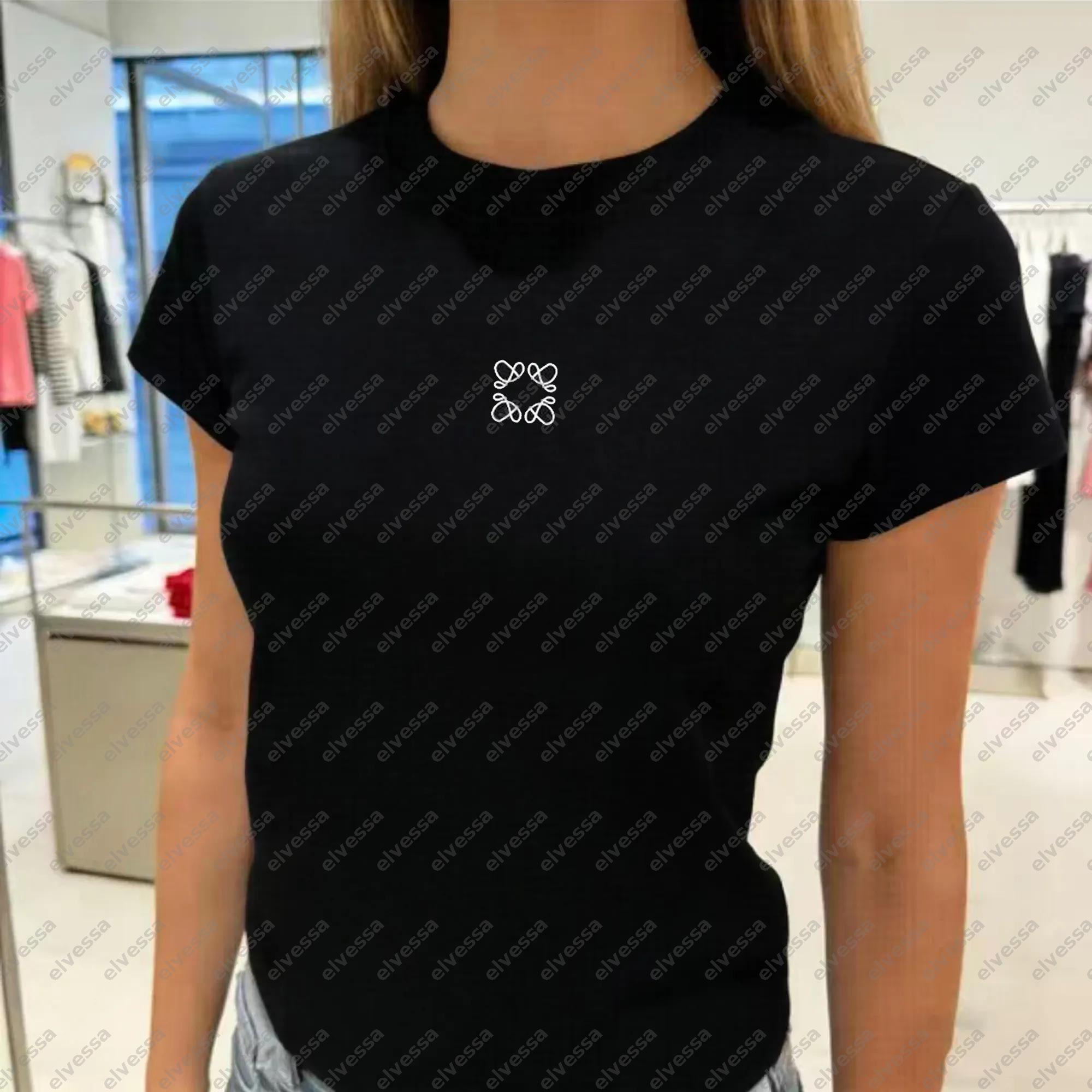 T-shirt de luxe T-shirt de style design imprimé graphique haut à manches courtes T-shirt en coton femme décontracté style confortable hauts