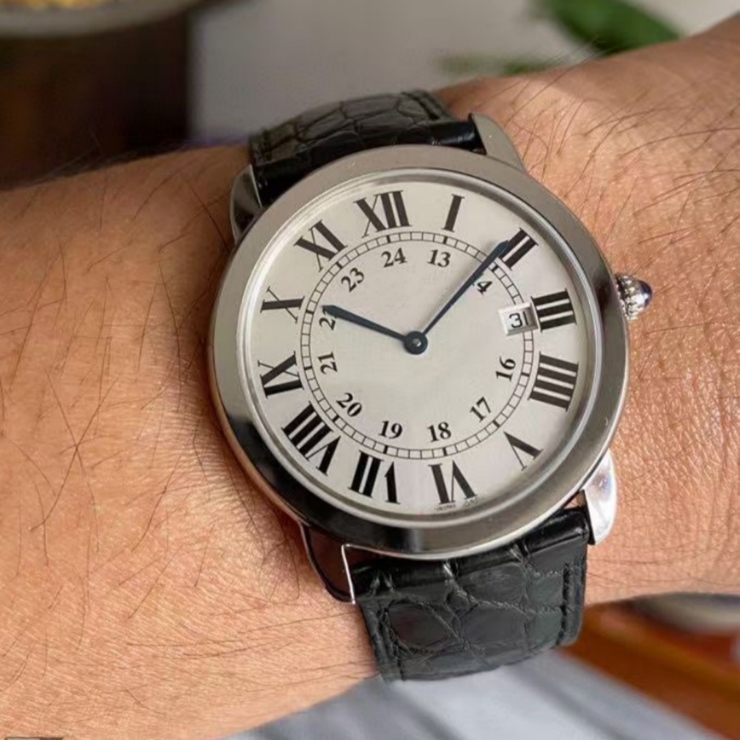 Watch mens watch and womens watch W6700255 designer watches 904L steel Quartz Watch Size 36mm29mm fashion couple movement watches Luxury Gift Strict