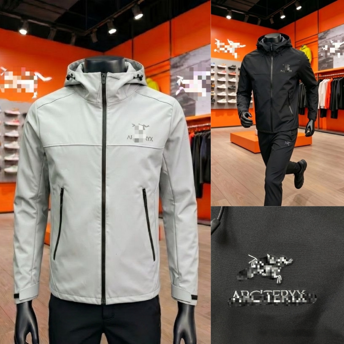 Mbroidered Bird Hardshell Jacket Fitness Top Yoga Jacket Gym Jacket Sports Top Outdoor Running Lightweight Single-layer Outdoor Hiking Travel Unisex