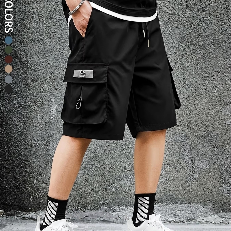 Men's Cargo Shorts Outdoor Travel Casual Sports Large Pockets Durable and Comfortable Fabrics Thin Shorts for Outings 17 260909ww