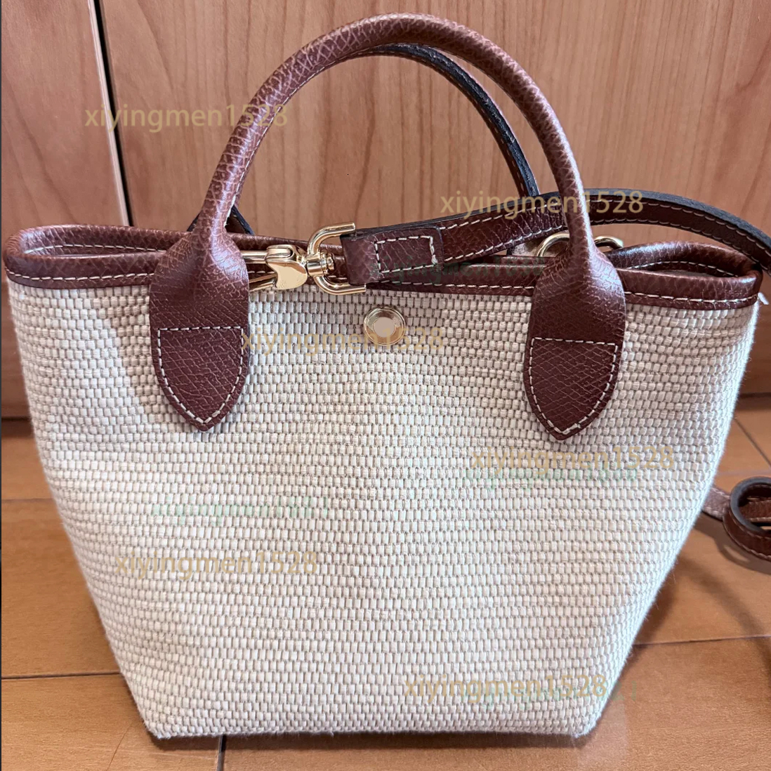 Designer French Longchambags Raffia Mini Tote Beach Bags Dumpling Commute Versatile Crossbody Handbag Womens Small Bags With Shoulder Strap Portable
