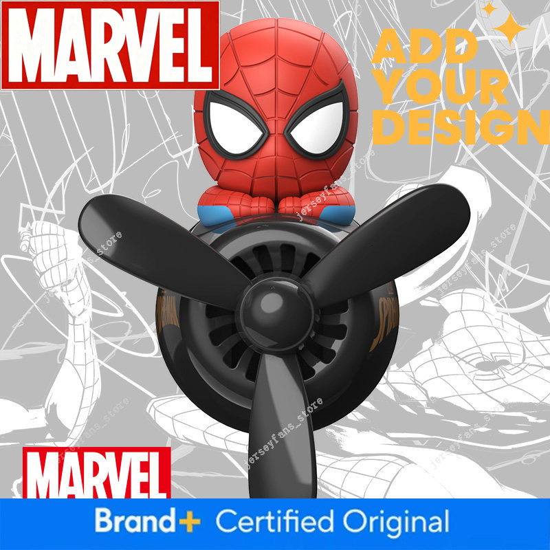 Marvel Spider-Man Freshener Vent Decoration Accessory for Men Interior Ornament Air Conditioning Car Perfume 4f
