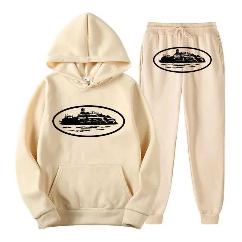 -lined Unisex NICE Printed Loose Sweatshirt Hoodie Set Devil Prisoner Pattern New Style Female Male Casual Comfortable Tra D2609151