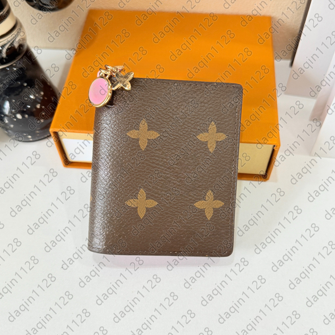 New Designer Pocket Wallet Womens Coin Purse Luxury Card Holders Key Pouch Fashion Monogram Billfold Clutch Money Clip M14613 A12BLO