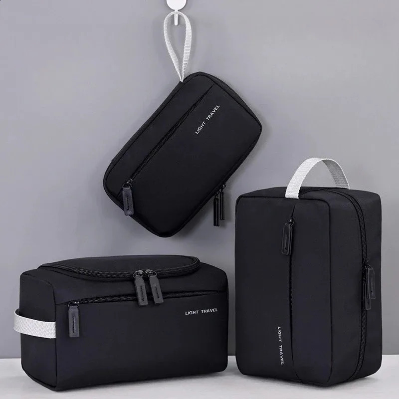 Large Capacity Lightweight Waterproof Cosmetic Organizer Storage Bag With Compartments Foldable Makeup Toiletry Pouch 260916