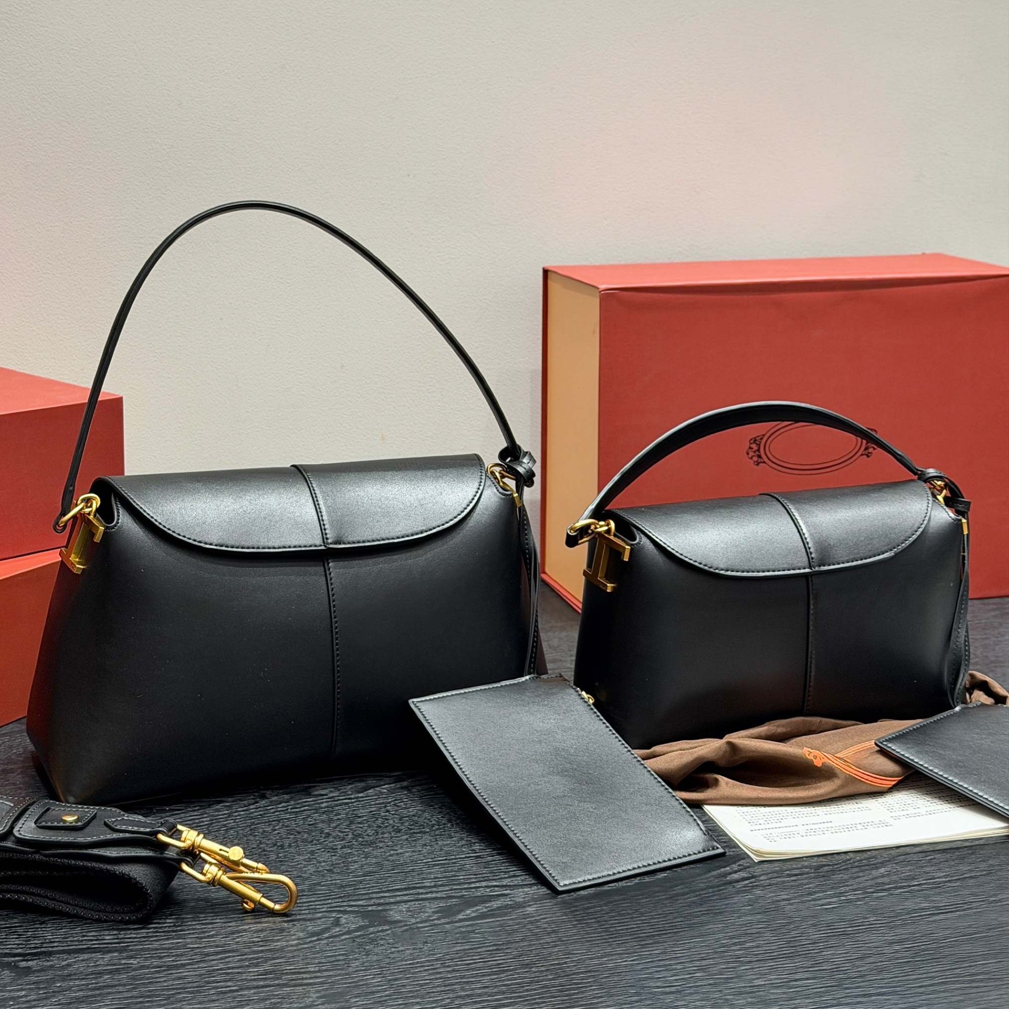 Designer Shoulder Bags 100% real leather women with shoulder strap bags cross body Box packaging without box