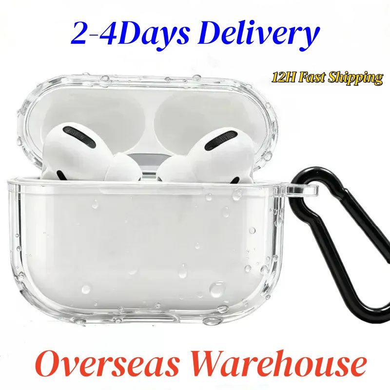USA Stock For PodPro 3 Solid Cute Silicone Headphone Cover Full Coverage AntiFall Anti-Scratch Lightweight Portable Wireless Charging Shockproof