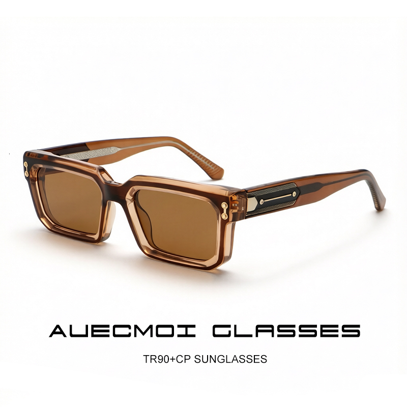 Classic Rivet Vintage Punk Square Sunglasses Women For Men Male Luxury Brand Designer Outdoor Driving Eye Glasses UV400 J260916
