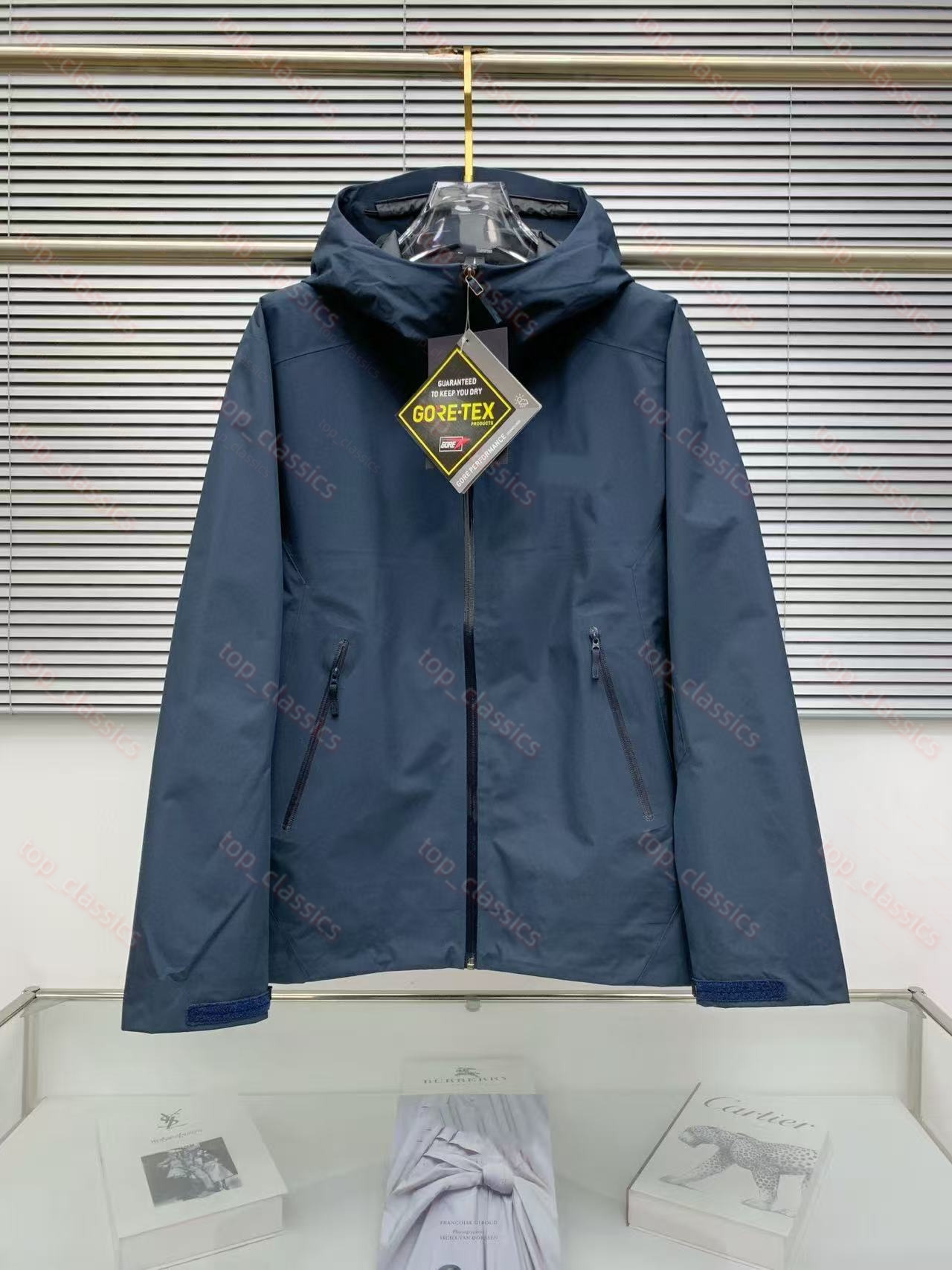 Designer Arcs Jacket Men Women Hard Shell Zip Up Waterproof Arc Jacket Windbreaker High Quality Designer Fashion Clothes Artery Ski Jacket 5b6