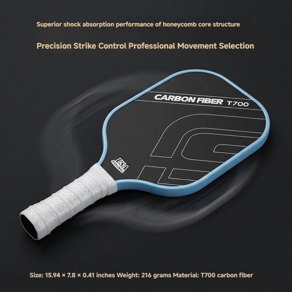 Paddel T700 Event-Grade Profession Full Set Carbon Fiber 3K Pickleball Racket Durable J260916