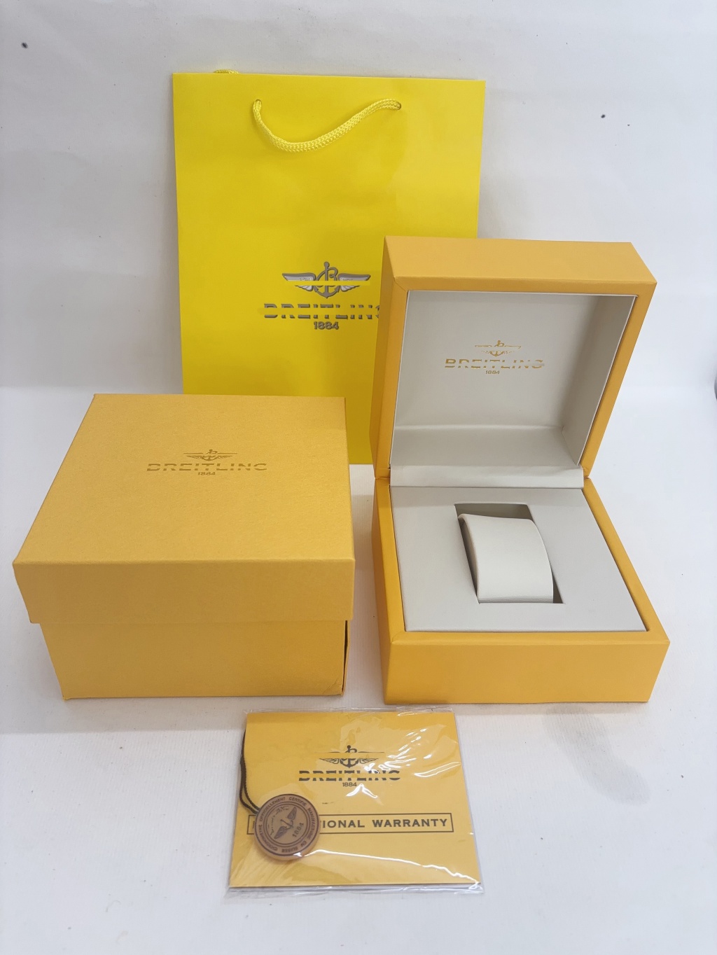 Boîte de rangement de montre de styliste, ensemble avec pochette cadeau, étui de rangement de montre à rabat manuel pour cadeau pour hommes