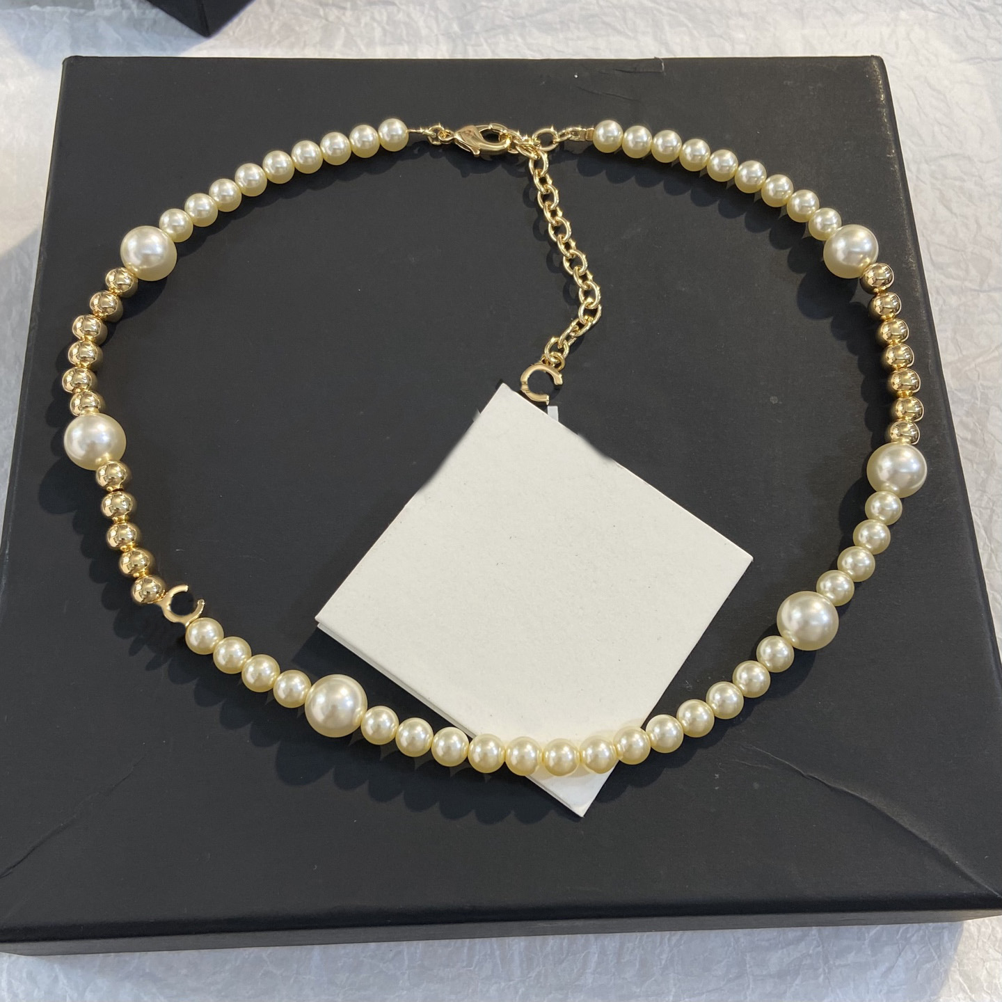Designer leather Chokers Pendant Necklace C High Quality Luxury Letter Style with Diamonds Pearls Fashionable Gift for Women CC dfgd