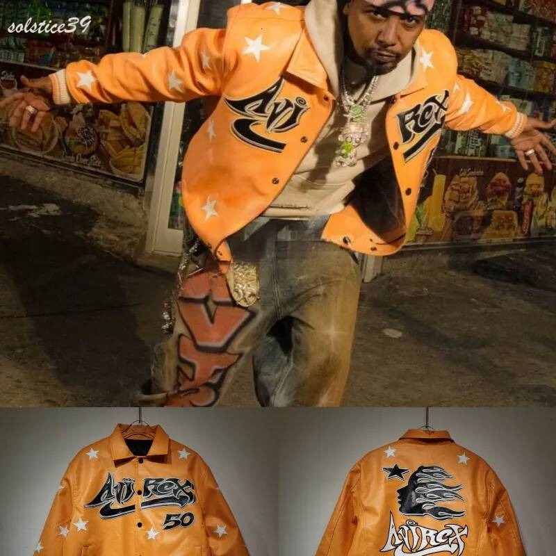 new Designer Jacket Diamond Eagle Leather pelle Jacket Wide Sheep Leather Coat Windbreak Bomber 1978 Limited Edition Luxury Outerwear 365