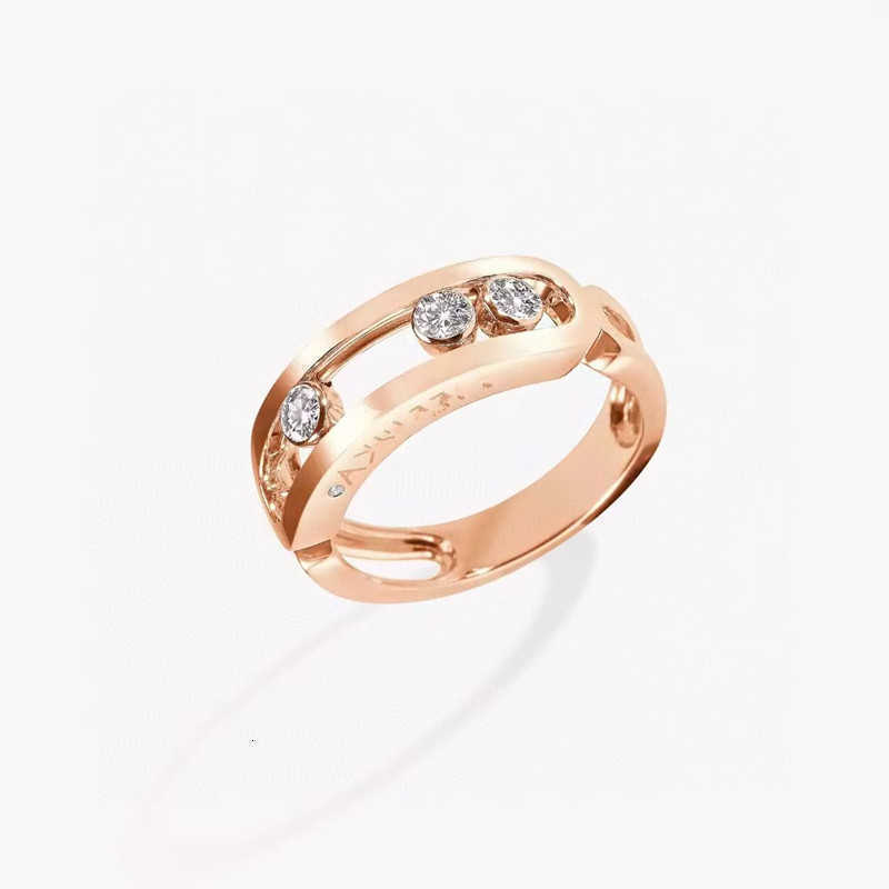 Rings Band Rings 925 Sterling Gold Rose White Gold Ring Women Europe And America Retro Jewelry Gift Finger Ring Romantic Diamond Ring Gift YY S26091