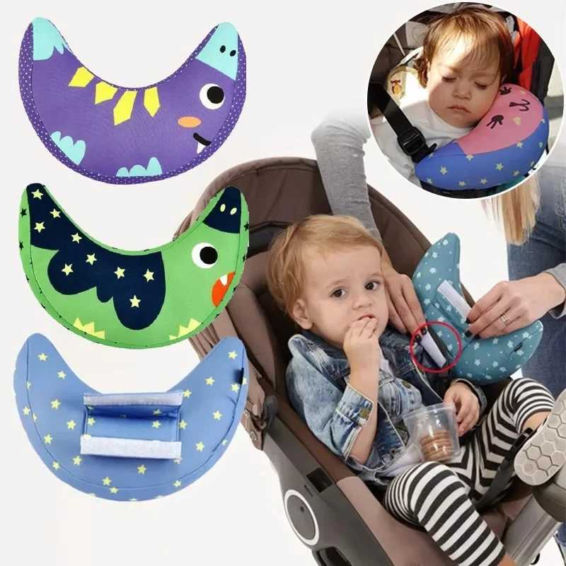 Children Auto Car Seat Headrest Pad Shoulder Support Cushion Cotton Soft Sleep Pillow High Quty Car Neck Pillow 1 Pcs Nursing L260915PE0I