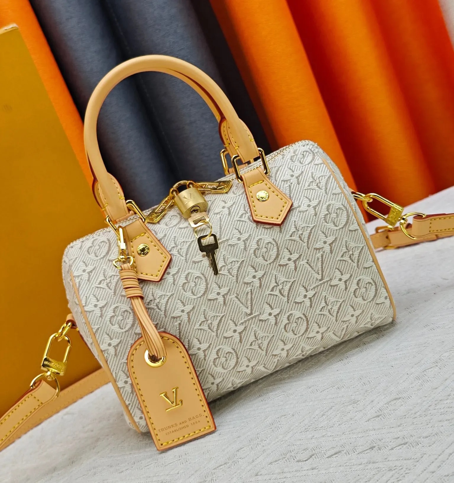 Designer Bag Shoulder Boston Nano Pillow Bag Women Soft Embossed Flower Leather Handbag Removable Cross body Strap Vintage Daily Travel Shoulder Tot