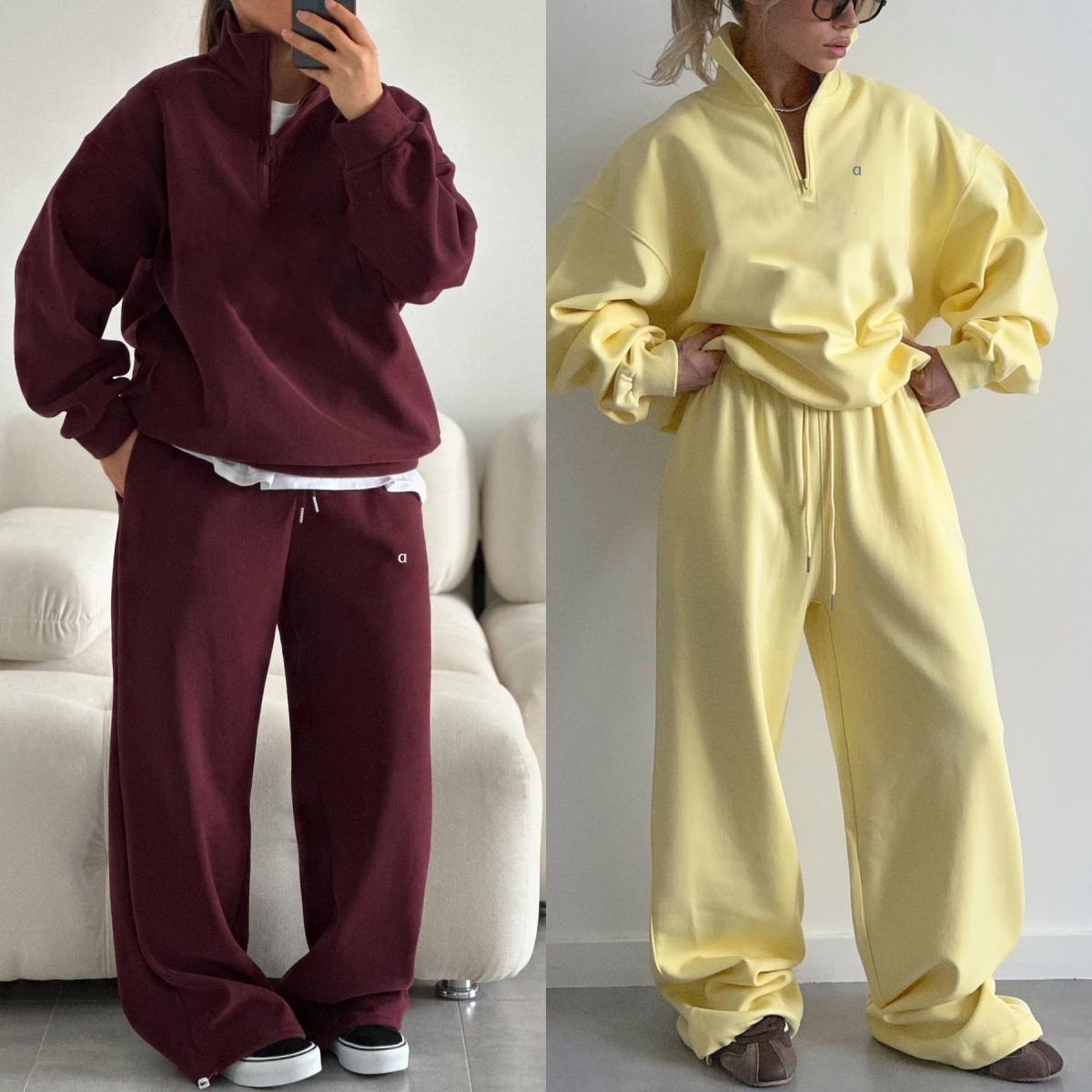 2915A 3D argent femmes fermeture éclair capuche Sport Cardigan ensemble sweats pantalons décontracté deux pièces tenue cordon pantalon Yoga ensem