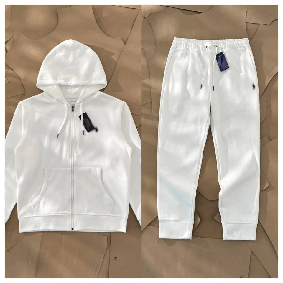 Ralfloren Polo Designer Fashion Hoodie Mens Tracksuits Polo Tracksuit Men High Quality Brand Spring Autumn Two Piece Sportswear Raphylauret Casual S
