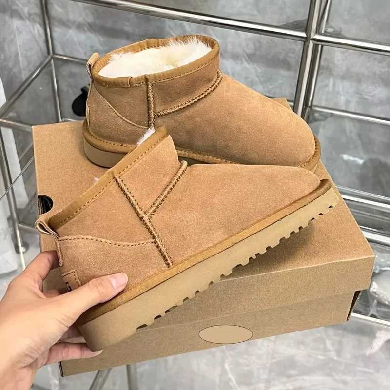 New 2026 Women Ultra Boot Designer Platform Boots for Warm Leather Ankle Fur Slippers Luxury Boots 35-44 Q260916