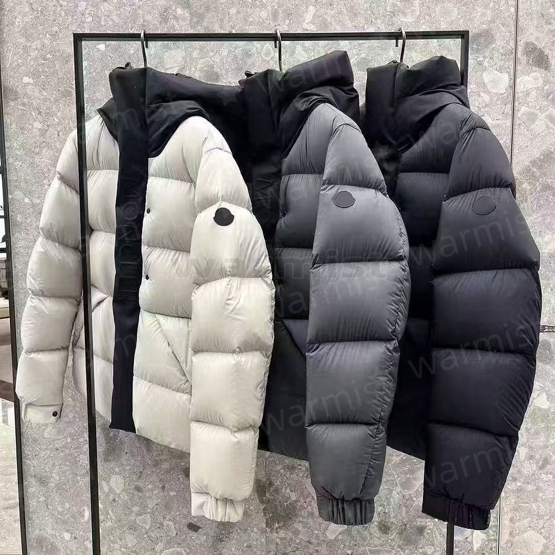 Designer Down Jacket Women men Luxury madeira puffer down jackets hooded winter jacket black white grey thick warm clothing embossed letter placket