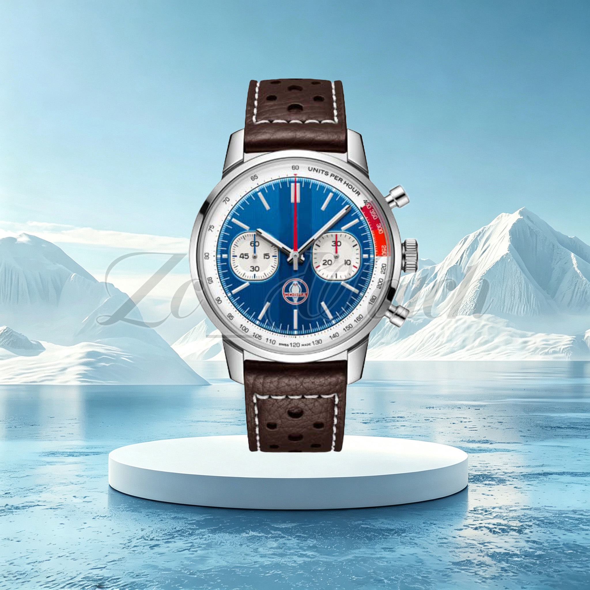 2027 New Mens Automatic/quartz Chronograph Watch Bretlingwatch Stainless Steel/leather/rubber Strap Luxury Business Male Wristwatch With Gift Box 9d