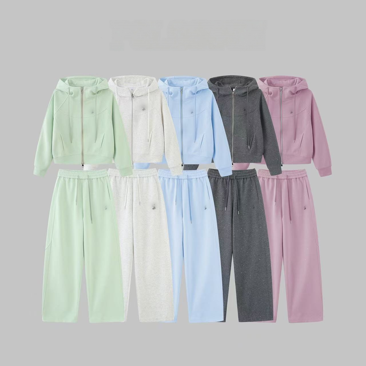 Designer Polo Hooded Tracksuit Women Yoga Set 2026 Spring New Arrival Two Piece Set Women Trendy Light Luxury Athleisure Long Pants