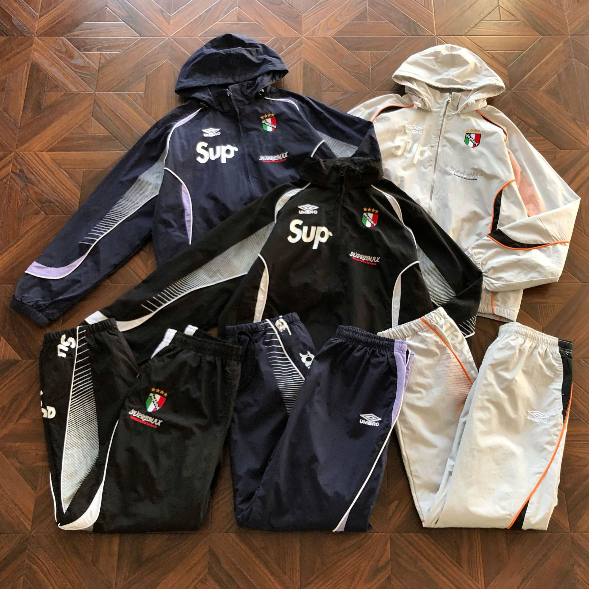 Designer Track Jacket Men Retro Hip Hop Sports Hooded Zip up Football Jacket Track Pants Casual Suit Outfits for Men and Women