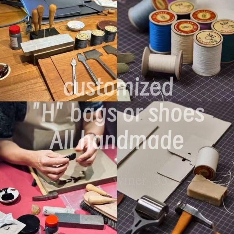 Customized luxury goods 19A top quality H bags any size color fully handmade genuine leather Original leather swift togo epsom TC chevre