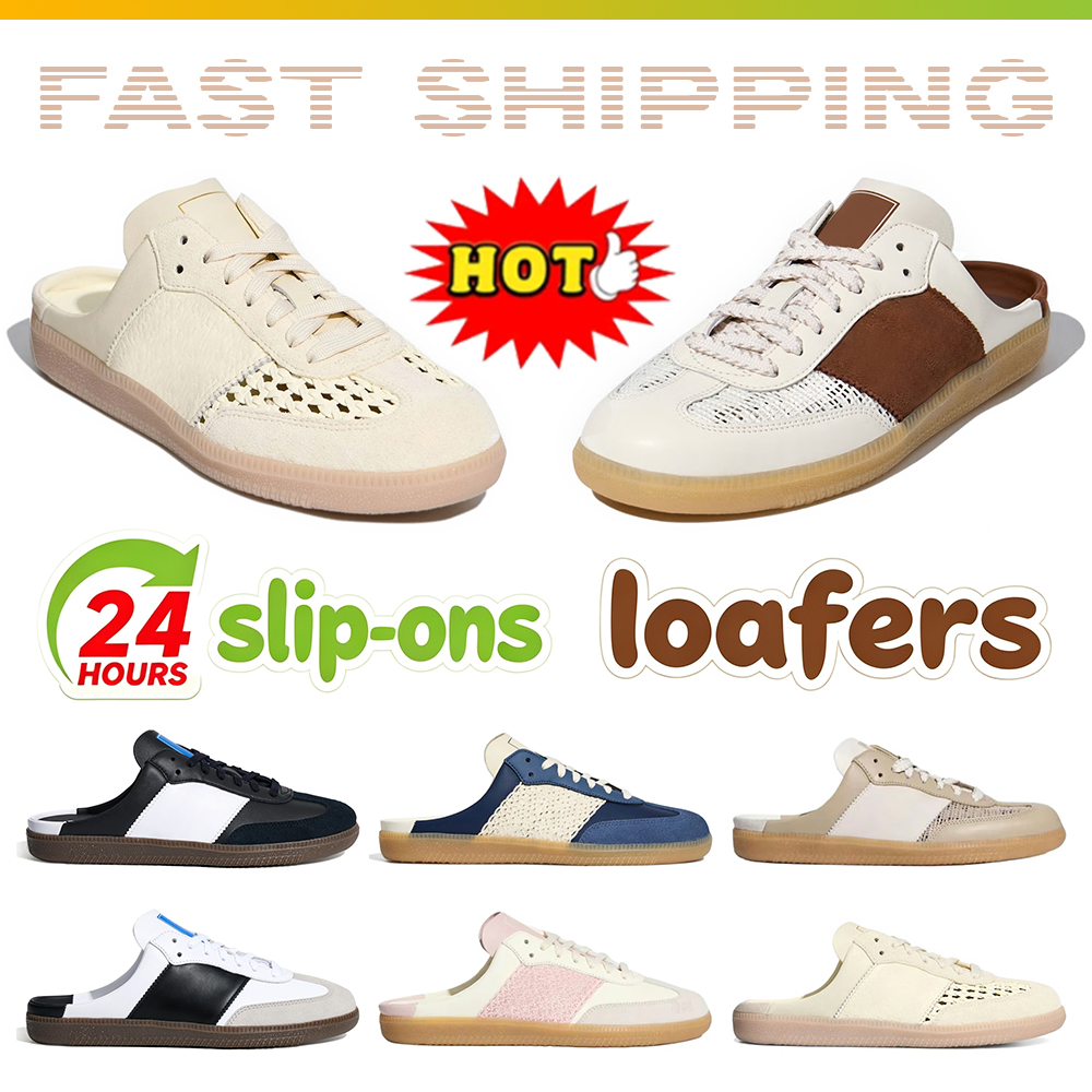 Designer Slides Sandals Women Shoes Slippers Sliders Mule Closed Toe Sandal Woven Cream White Beige Gum Mens Womens beach Casual Slip On Street Flat
